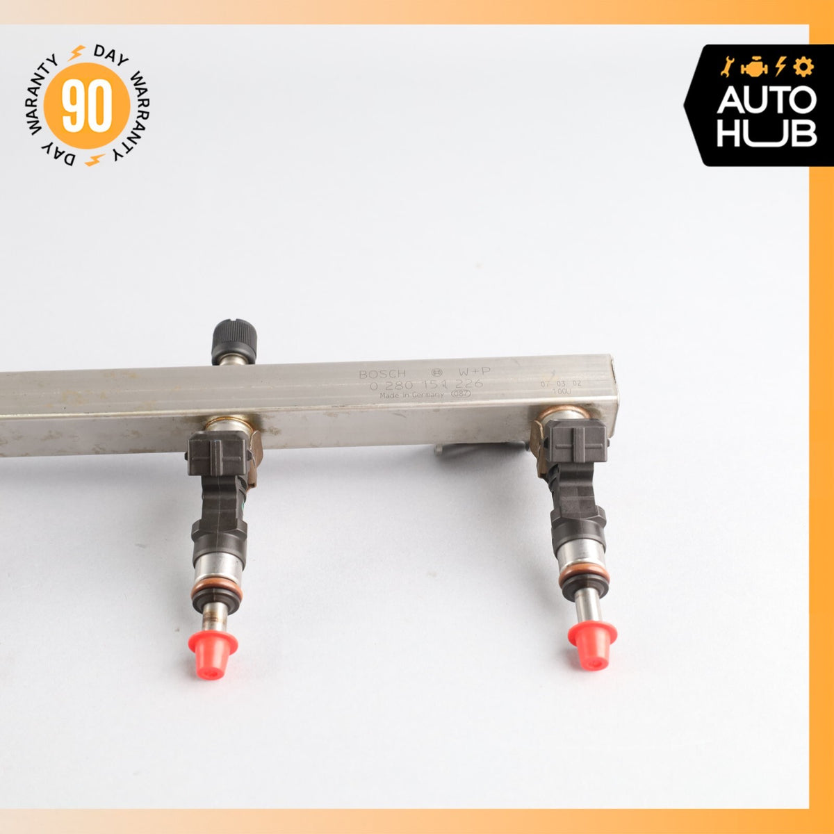 Maserati Quattroporte Fuel Injection Rail Line w/ Injectors Left Side OEM - photo 3