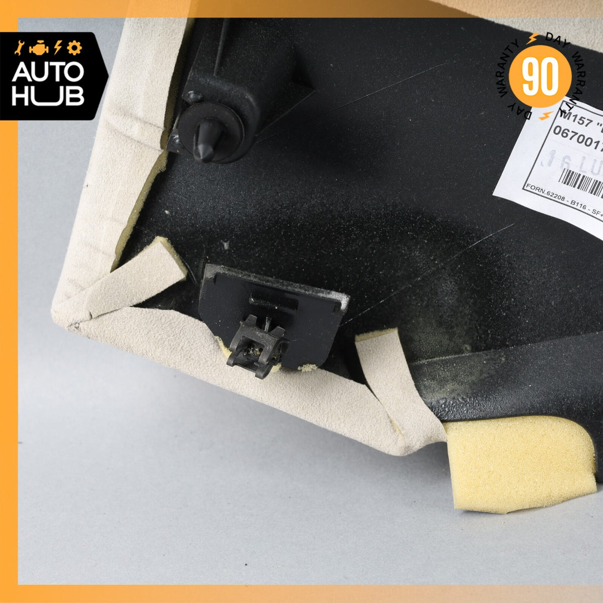 Maserati Ghibli M157 Rear Left Driver C-Pillar Cover Panel Trim Suede OEM - photo 8