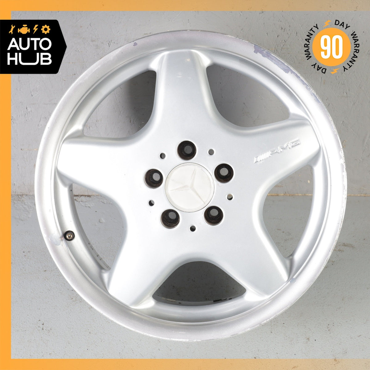 Mercedes R170 SLK320 SLK230 7.5 x 17 17" Front Wheel Rim HWA1704010102 OEM - photo 1
