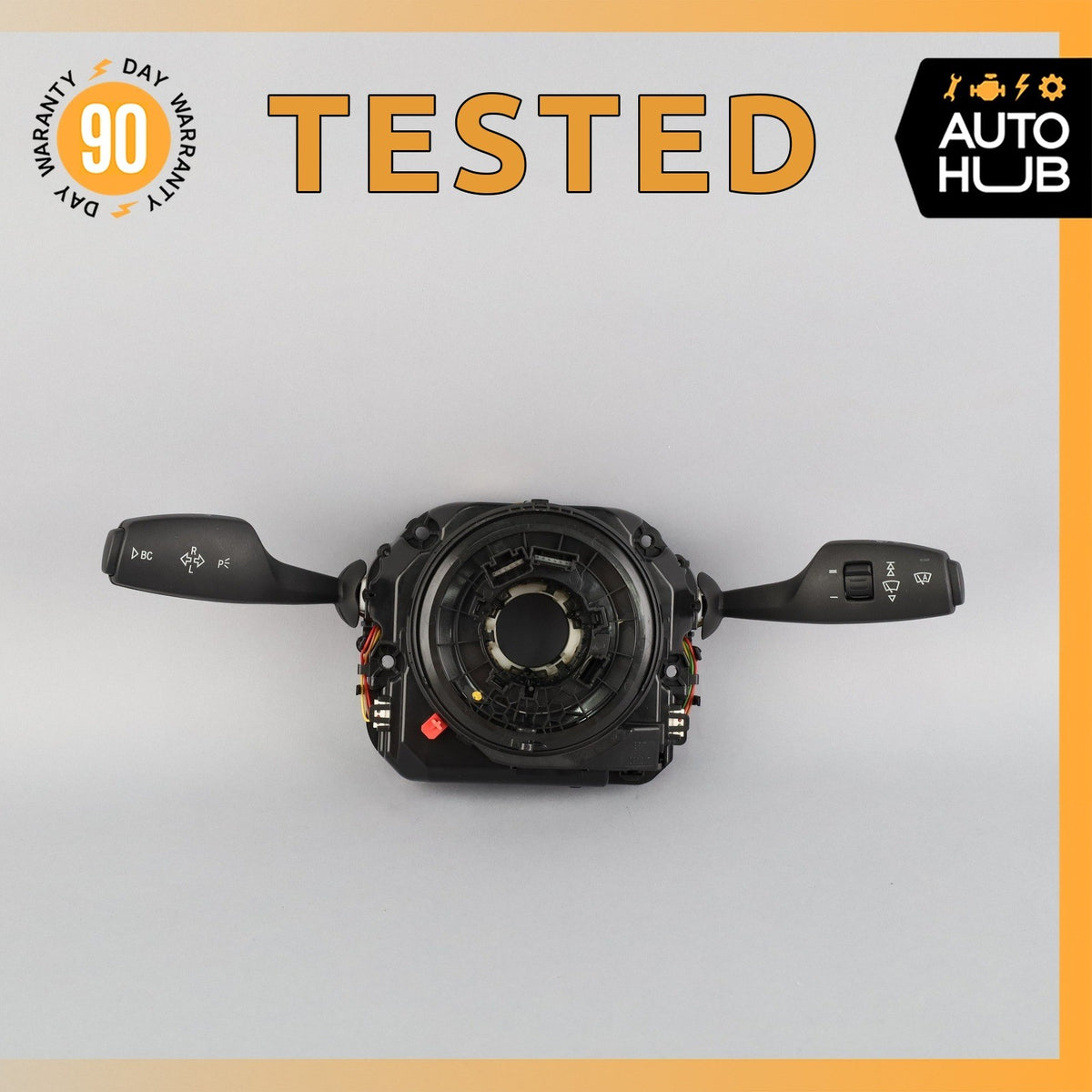 09-19 BMW F10 528i 650i Steering Column Control Switch 9354047 OEM - photo 1
