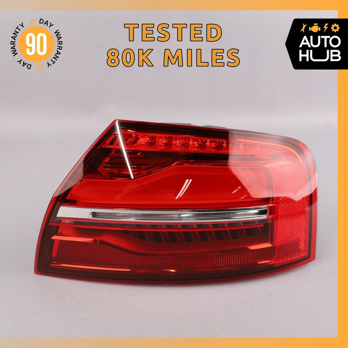 15-18 Audi D4 A8L Rear Right Side Outer Tail Light Lamp LED 4H0945096J OEM - photo 1