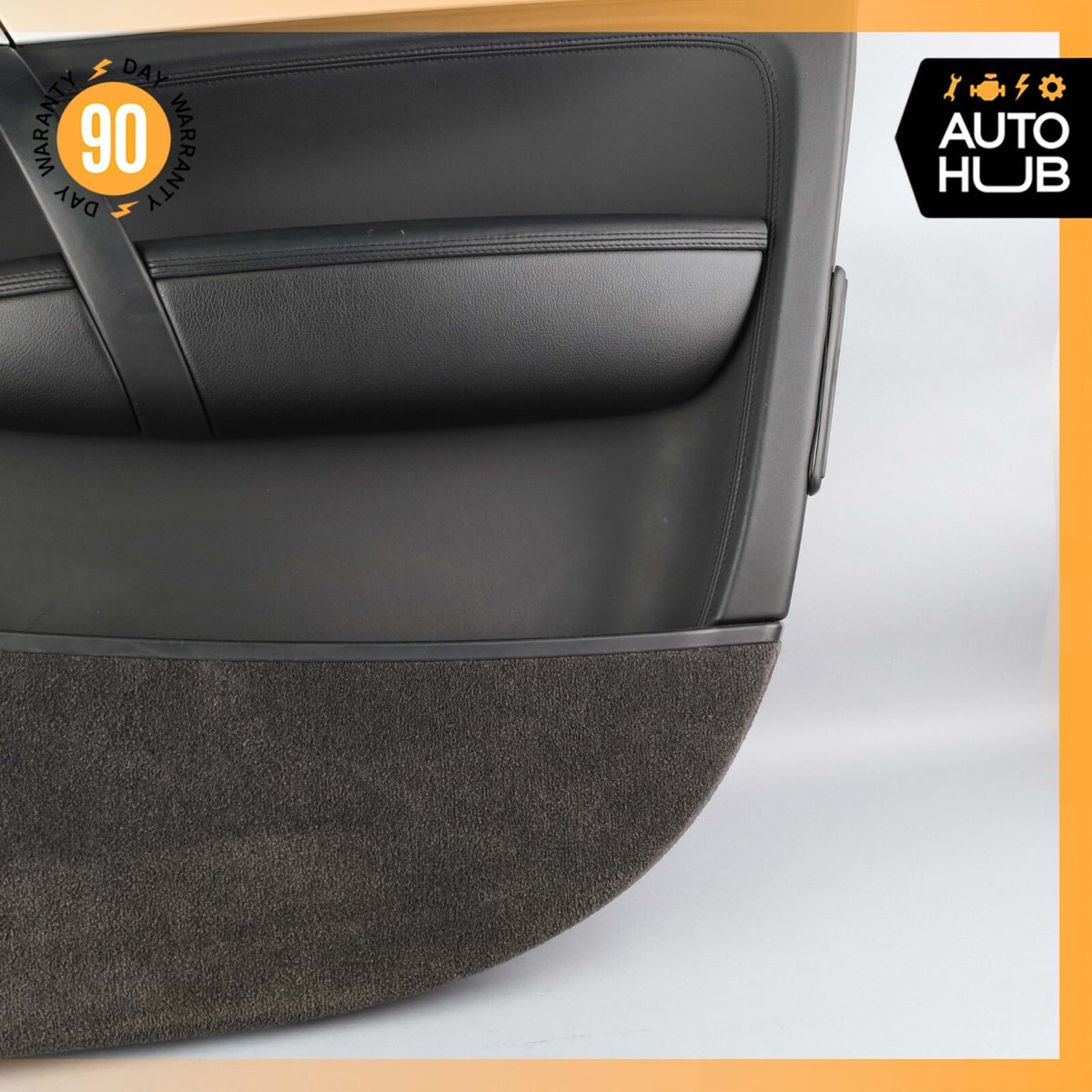 03-06 Porsche Cayenne 955 Turbo Front Right Side Interior Door Panel Black OEM - photo 4
