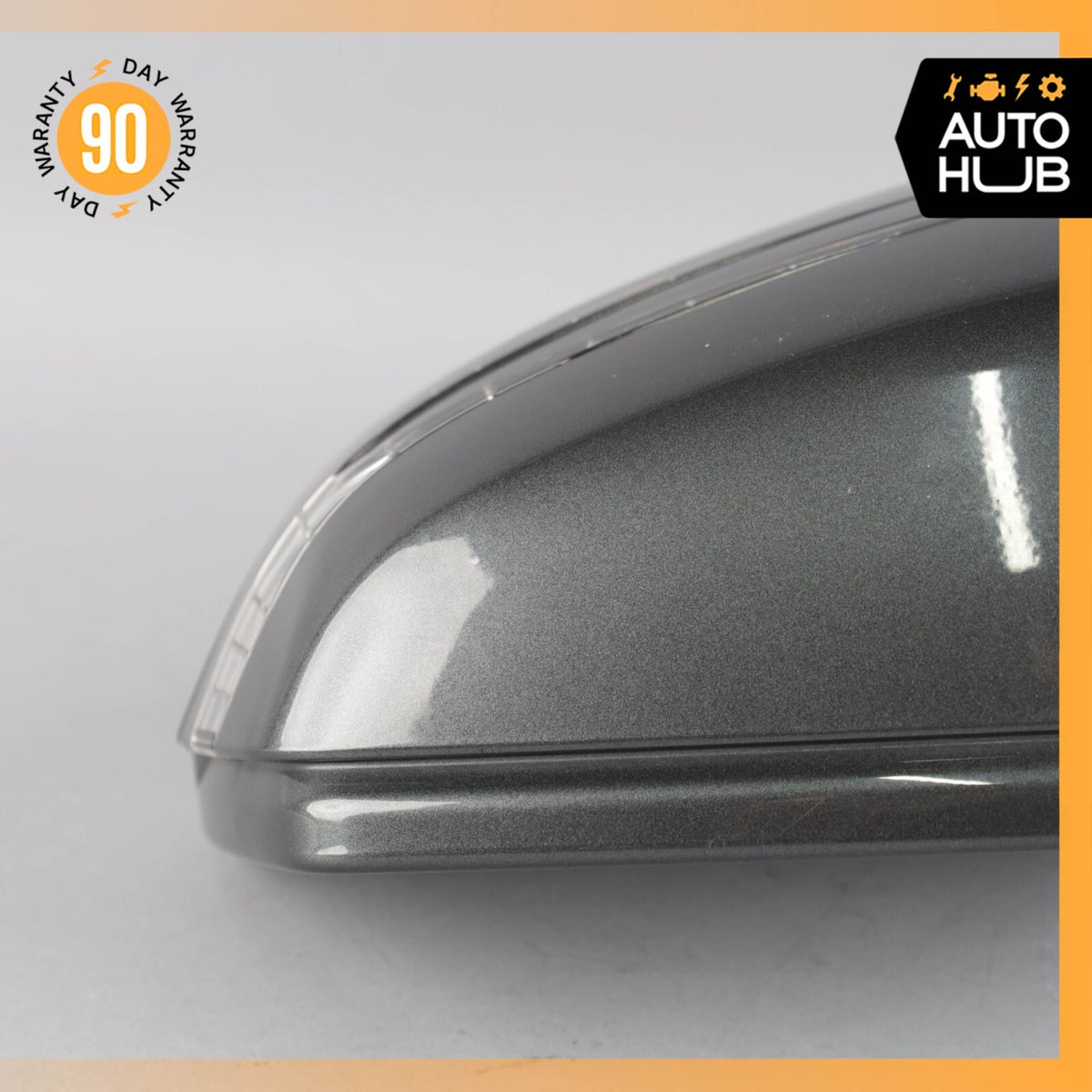 10-17 Mercedes W207 E350 E550 Left Side Rear View Door Mirror w/Blind Spot OEM - photo 4