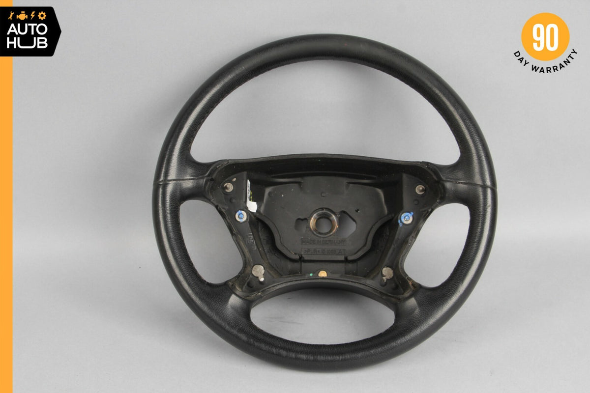 03-09 Mercedes W209 CLK350 SL500 CLK320 Steering Wheel 2304600503 Black OEM - photo 1