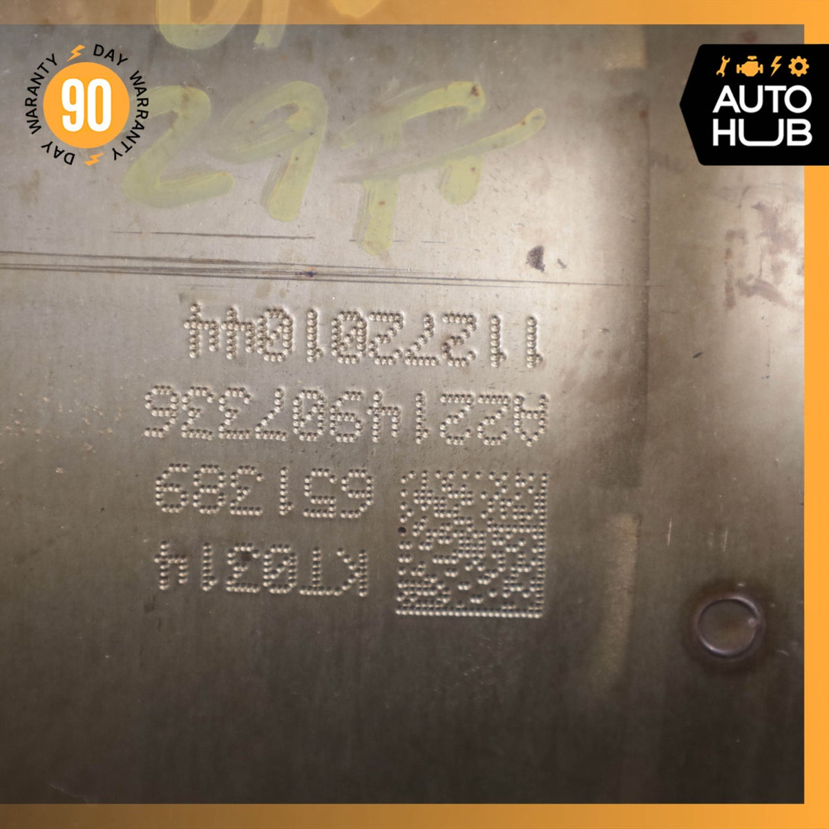 11-14 Mercedes W221 S550 Engine Exhaust Downpipe Resonator Set 2214907336 OEM - photo 19