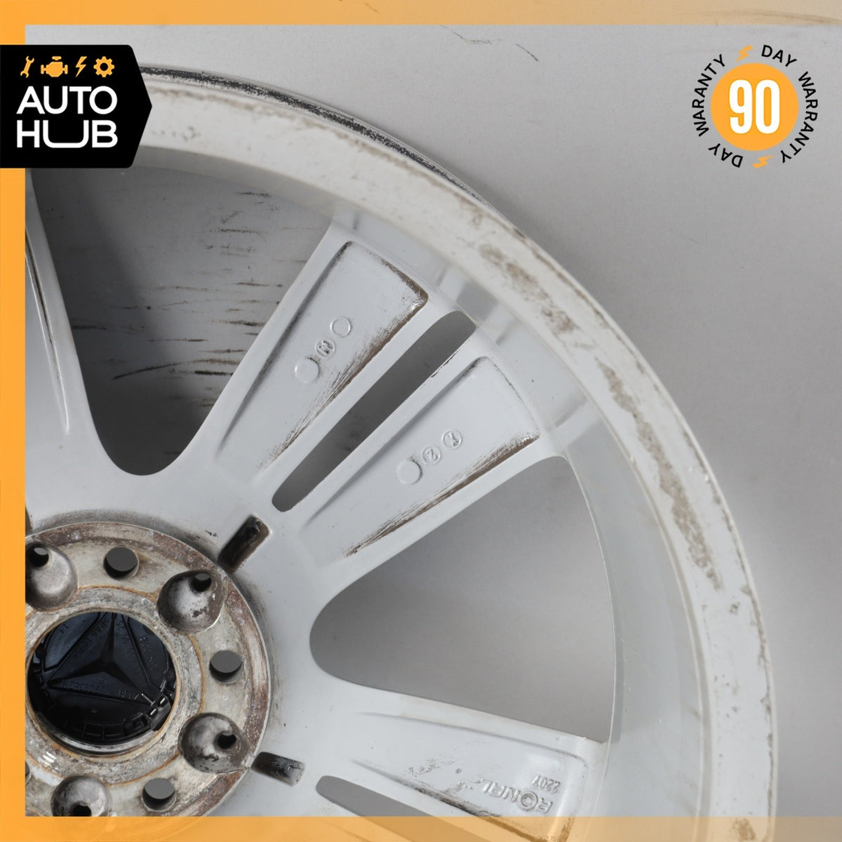 Mercedes X164 GL350 GL450 8.5 x 20 20" Wheel Rim Silver 1644016002 OEM - photo 13