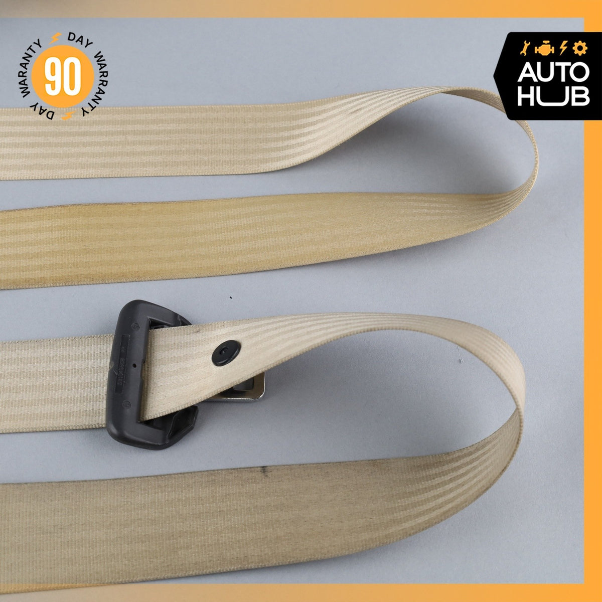 99-04 Bentley Arnage / RR Seraph Front Right Side Seat Belt Retractor Beige OEM - photo 12