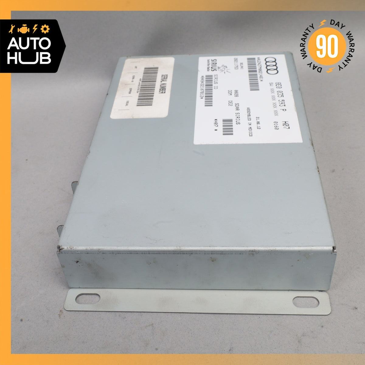 Audi 8J TT Satellite Radio Receiver 8E0035593P OEM - photo 5