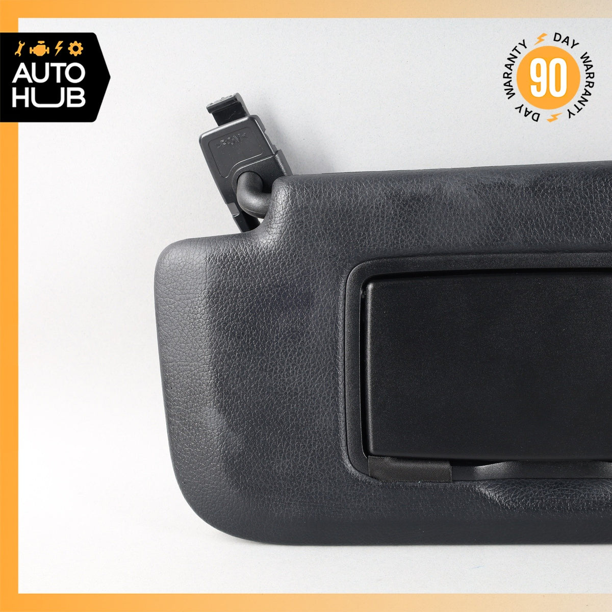 17-18 Mercedes W205 C63 AMG C43 AMG Left Side Sunvisor Sun Visor Black OEM - photo 3