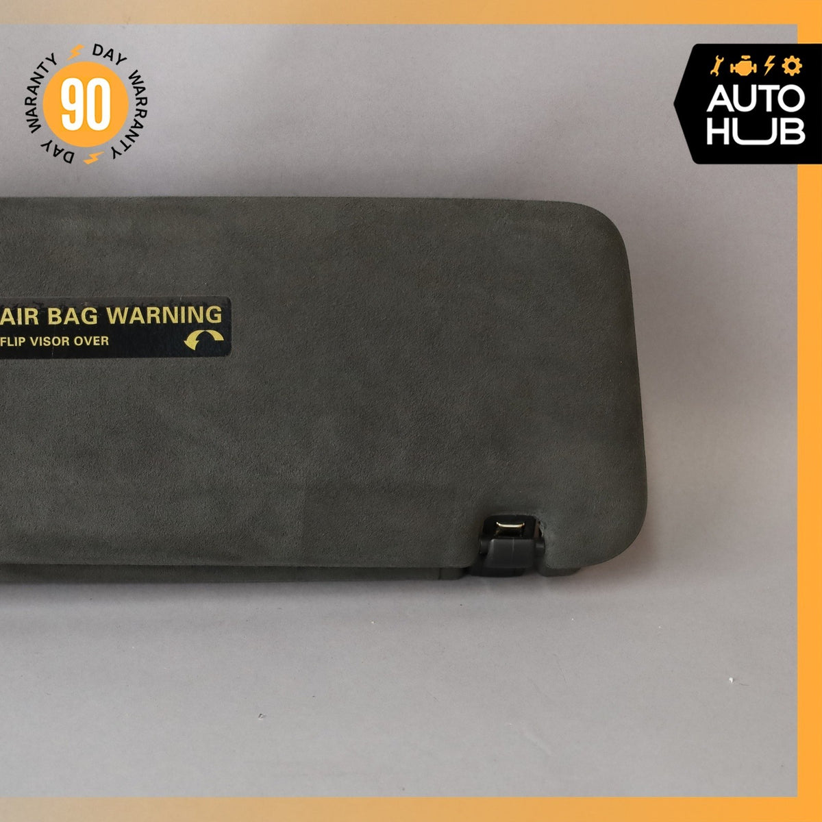 Porsche Cayenne 955 Sun Visor Sunvisor Left Driver Side Suede 7L5857551DH OEM - photo 5