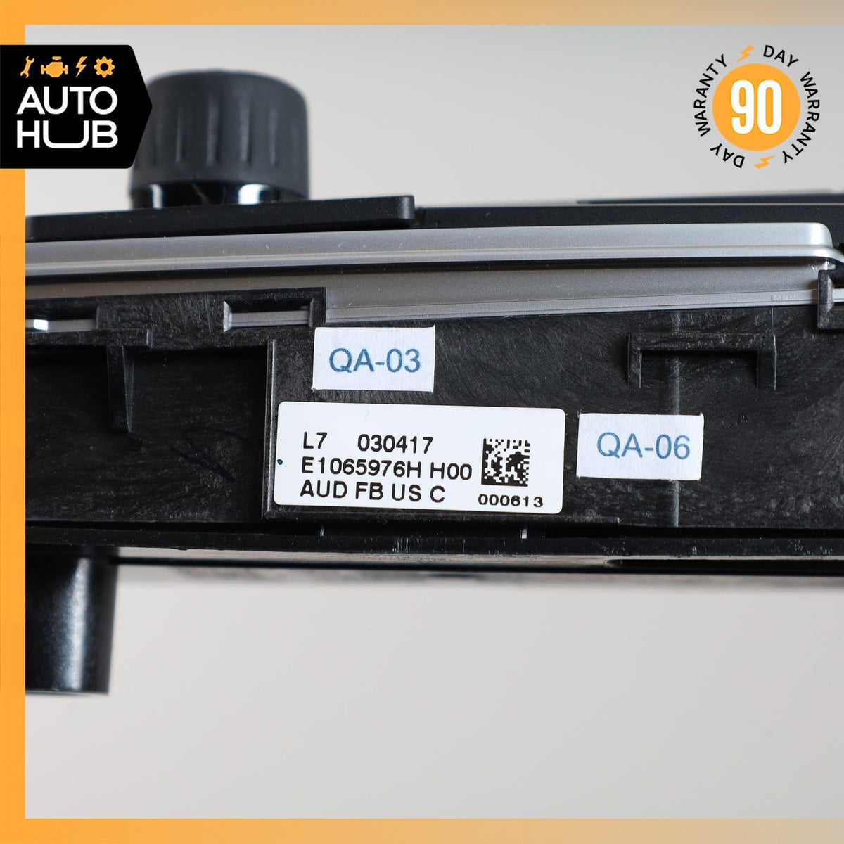 12-18 BMW F30 330e 335i Dashboard Radio Stereo Tuner Control Panel Switch OEM - photo 12