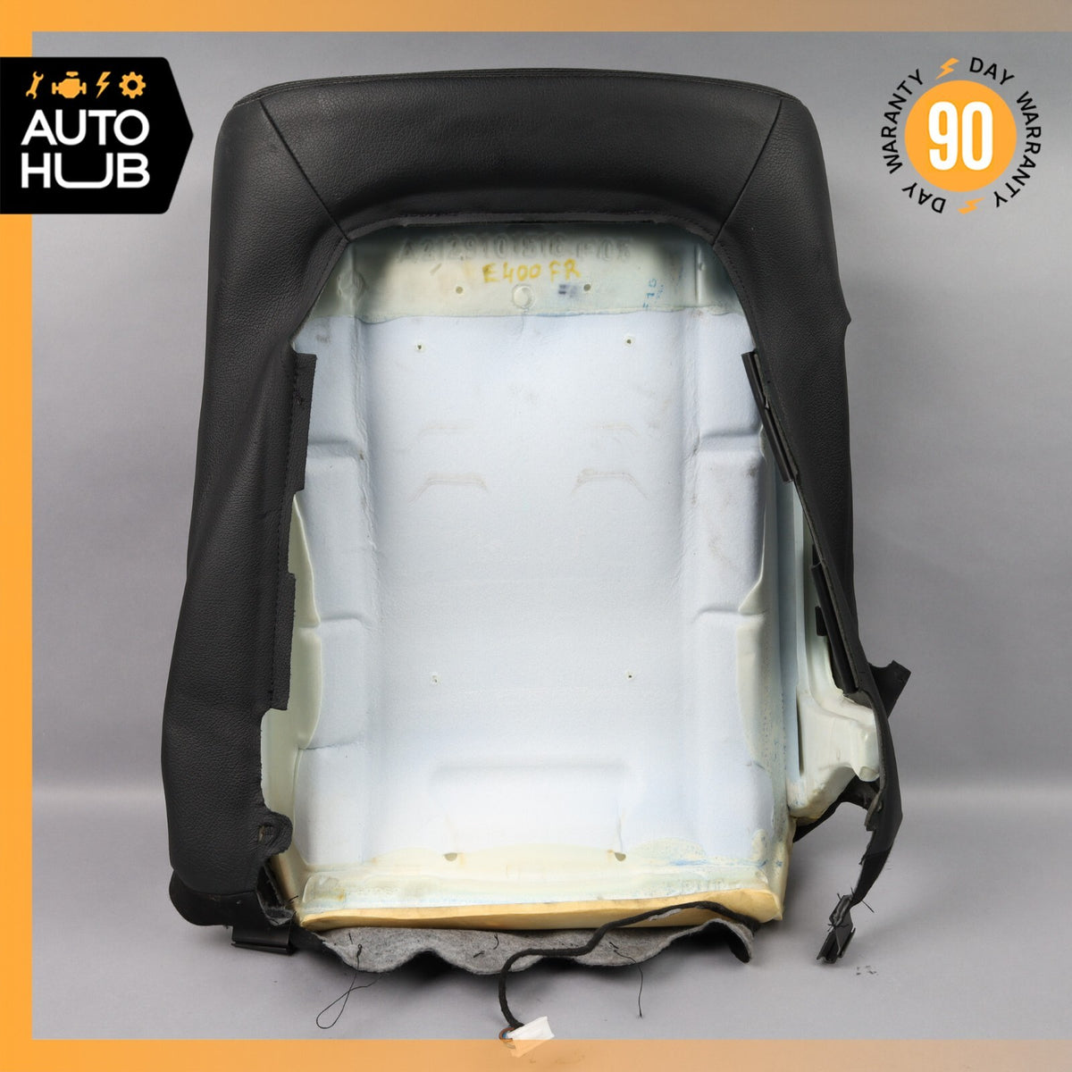 14-16 Mercedes W212 E400 E550 Front Right Seat Cushion Top Upper Black OEM - photo 8