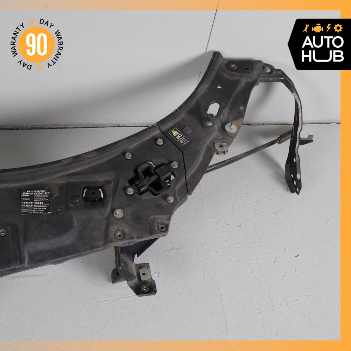 07-14 Mercedes W216 CL550 CL63 Upper Radiator Core Support Headlight Bracket OEM - photo 7