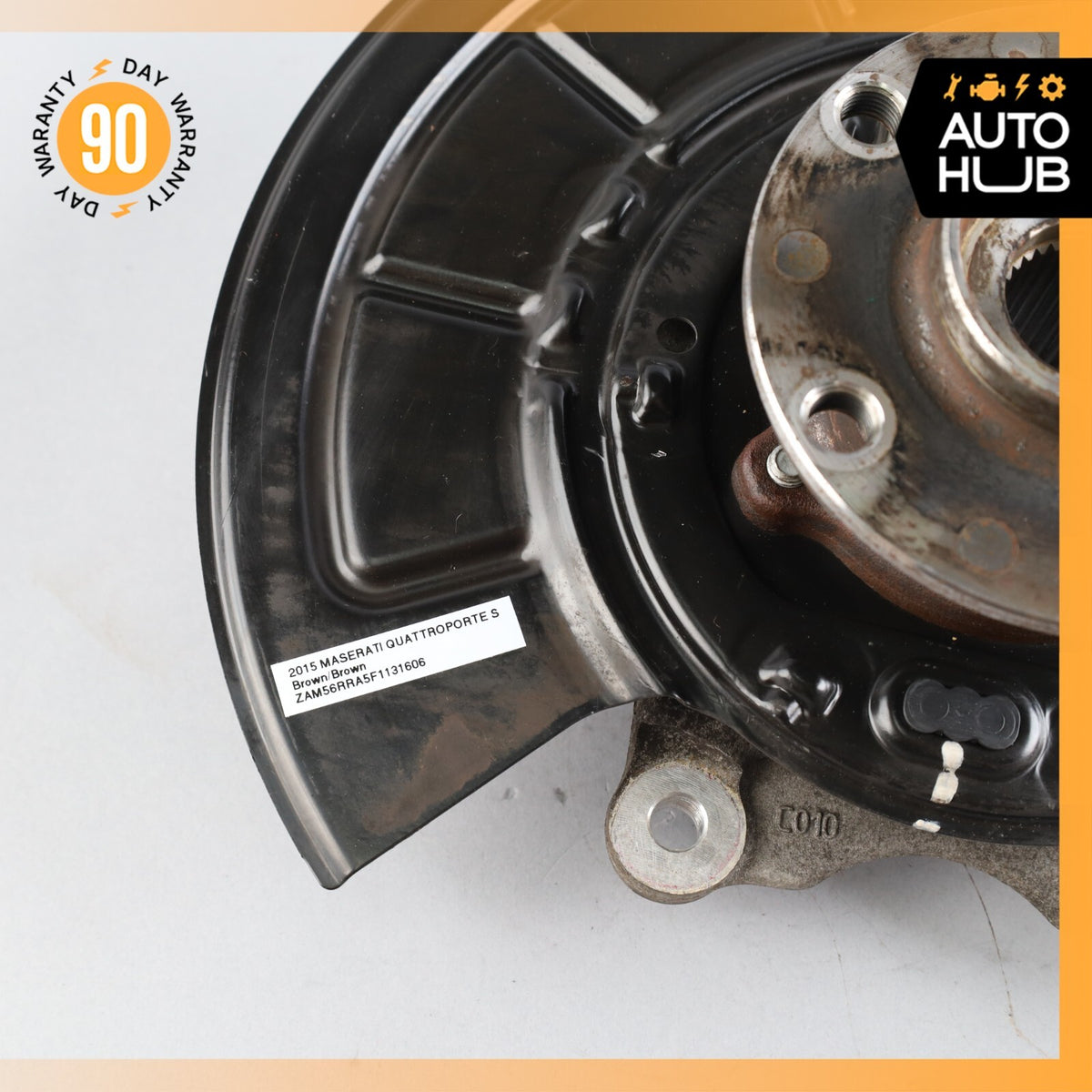 14-17 Maserati Quattroporte M156 SQ4 Rear Right Side Spindle Knuckle Hub OEM 32k - photo 3