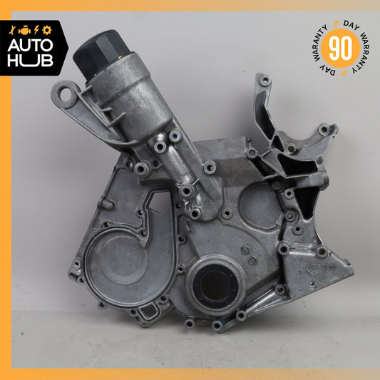 01-14 Mercedes W221 S600 CL600 V12 Engine Timing Chain Case Cover 1370150002 OEM - photo 1