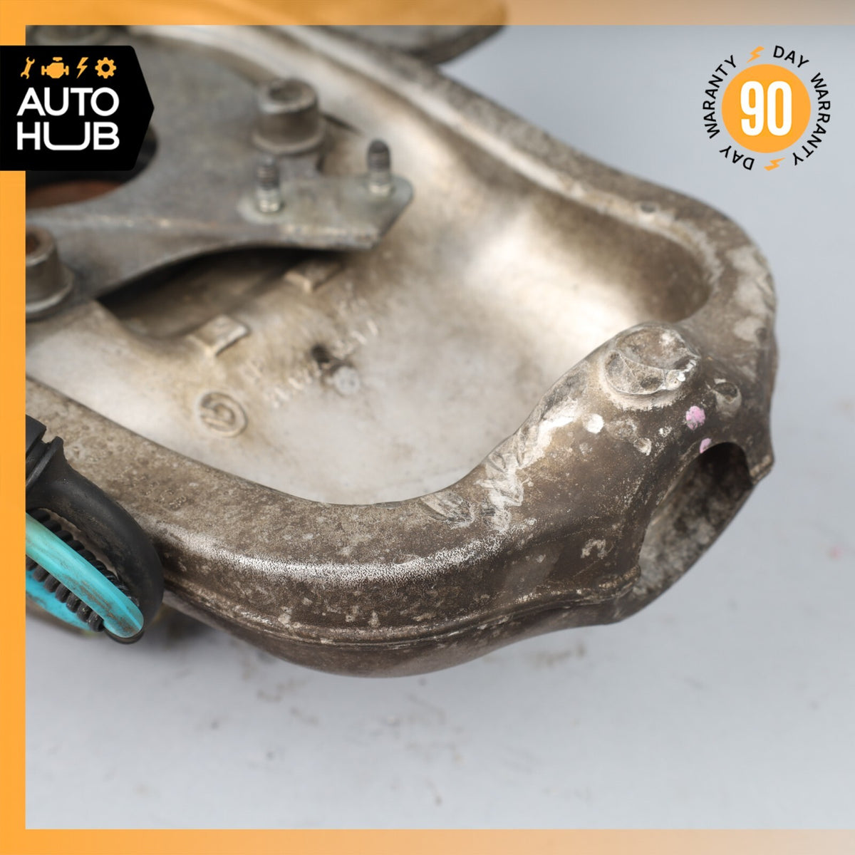 03-10 Maserati Quattroporte M139 Front Left Side Spindle Knuckle Hub OEM - photo 12