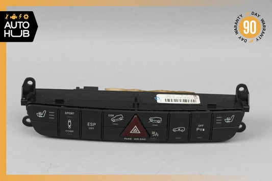 06-12 Mercedes X164 GL550 ML450 Hazard Control Switch Panel 1648709510 OEM - photo 1