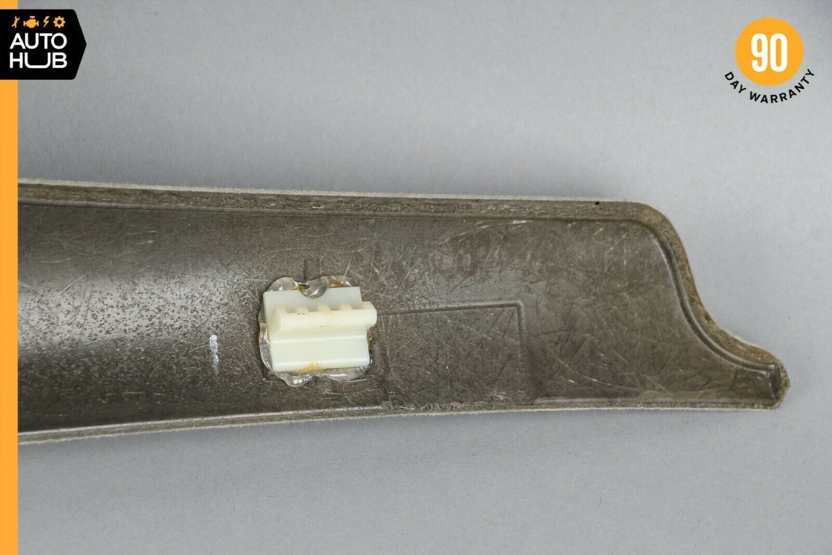 03-12 Mercedes R230 SL55 SL500 Right Top C Pillar Column Cover Trim Suede OEM - photo 11