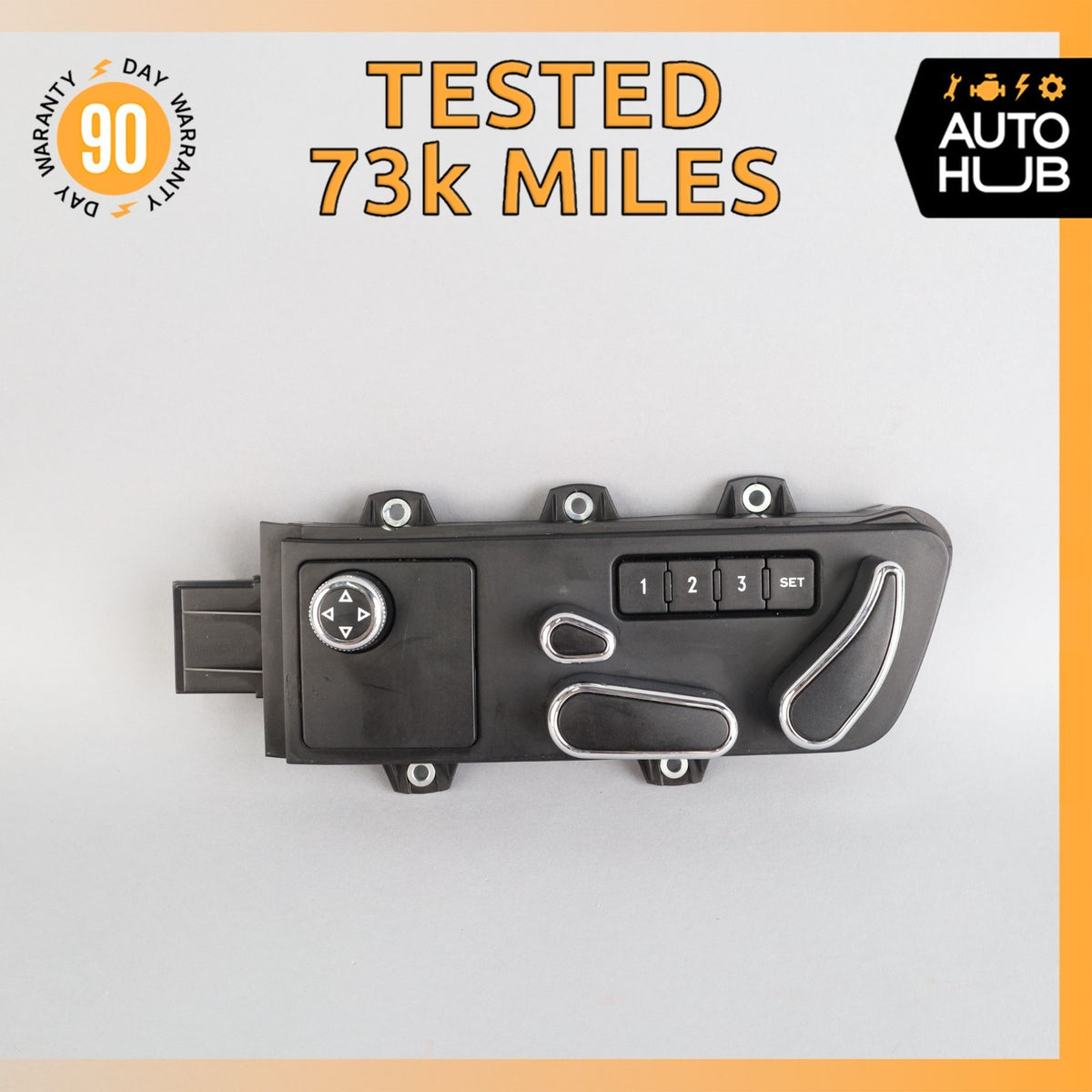 03-18 Bentley Continental GT GTC Front Left Seat Control Memory Switch OEM 73k - photo 1