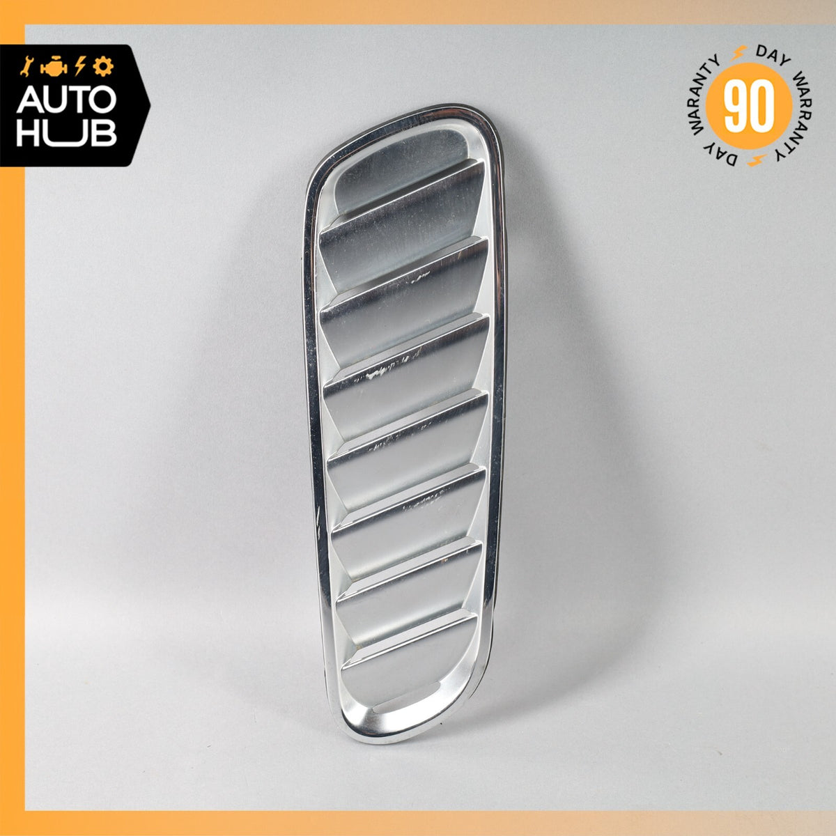 Aston Martin DB9 GT / Rapide Left Driver Side Hood Vent Grill Chrome OEM 7k - photo 2