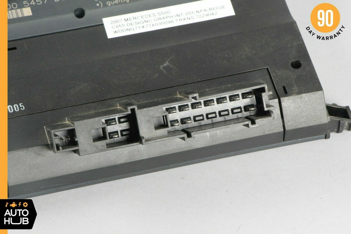 07-13 Mercedes W221 S500 S400 S350 Front Right Side Under Seat Control Unit OEM - photo 4