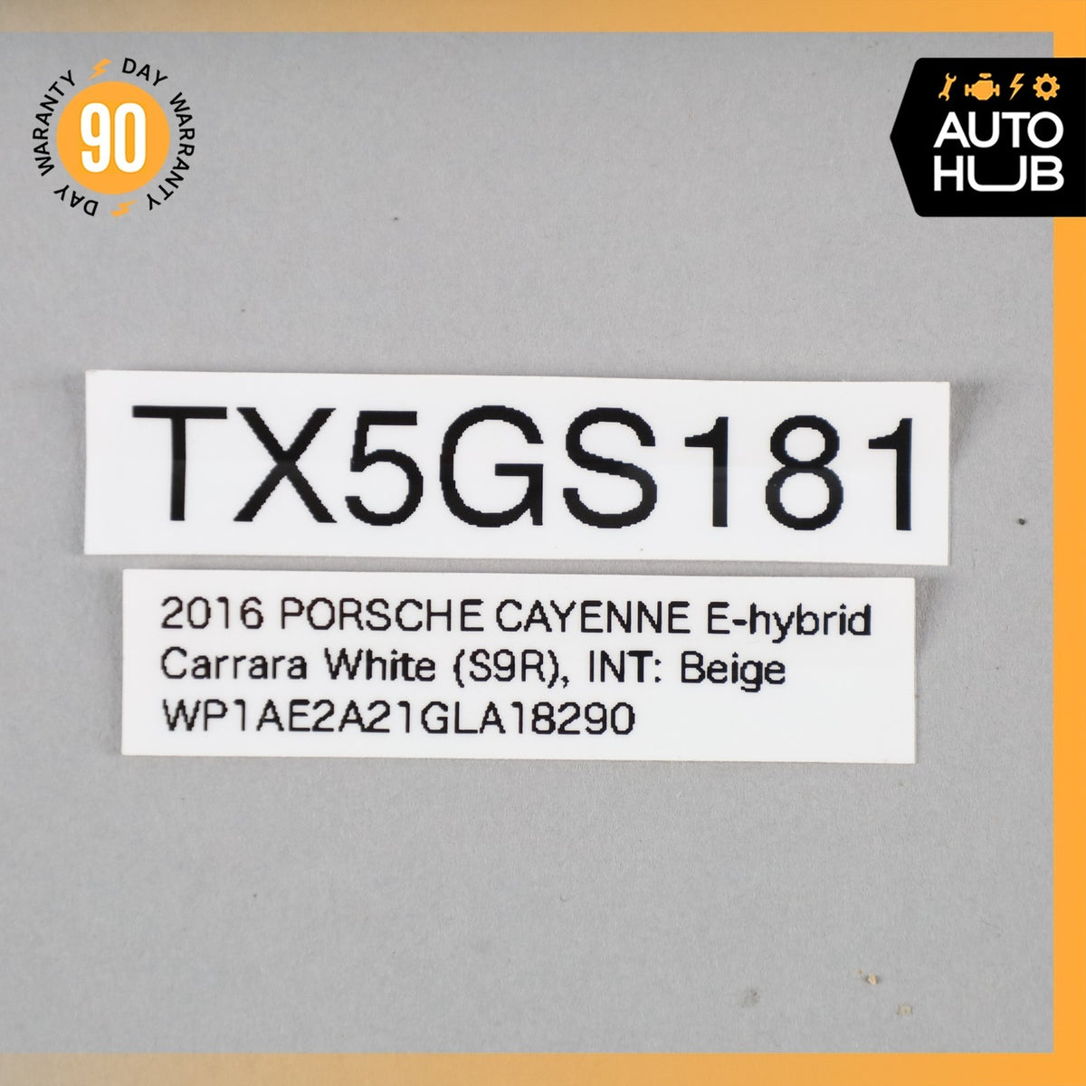 11-18 Porsche Cayenne 958 Electronic Parking Brake Control Module 7P0907801F OEM - photo 8