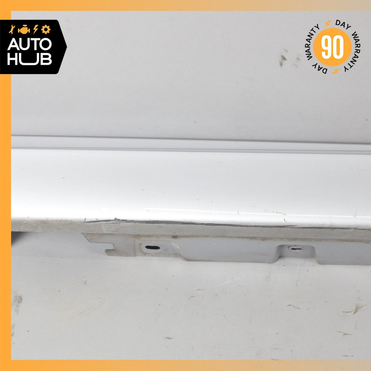 11-16 BMW F10 528i 550i Left Driver Side Rocker Panel Side Skirt Silver OEM - photo 6