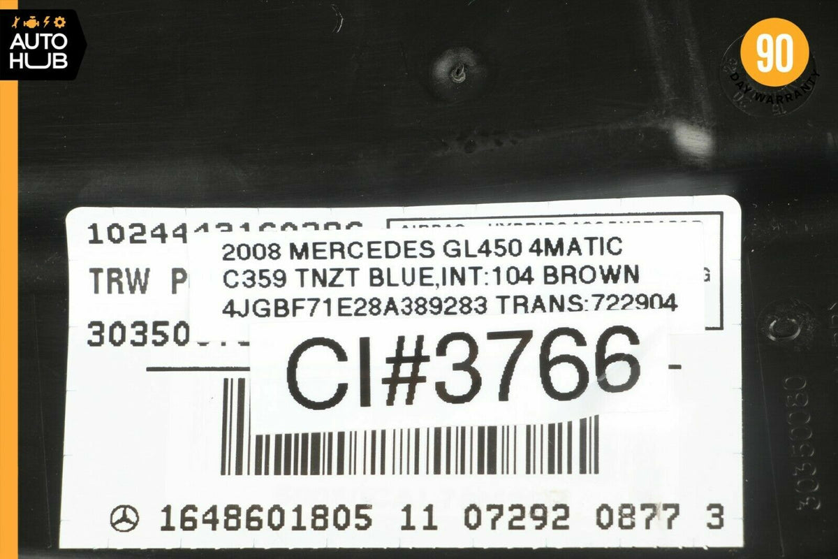 Mercedes X164 GL450 S550 R350 Front Right Passenger Side Seat Airbag SRS OEM - photo 8
