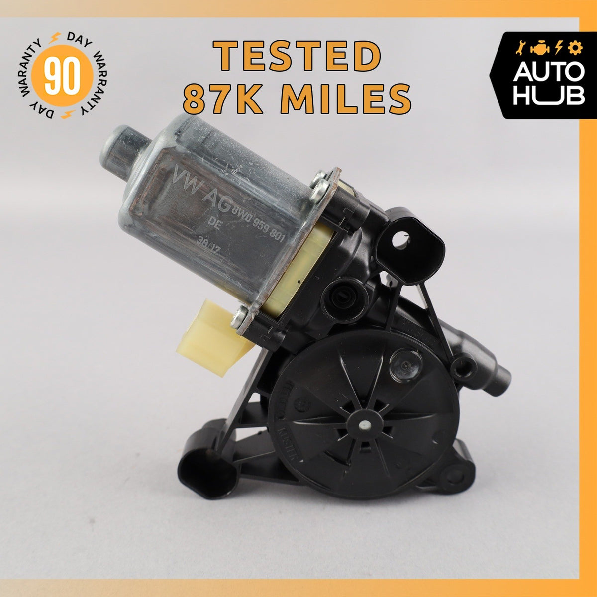 17-24 Audi 4M Q7 A5 S5 RS5 Right Side Window Regulator Motor OEM 87k - photo 1