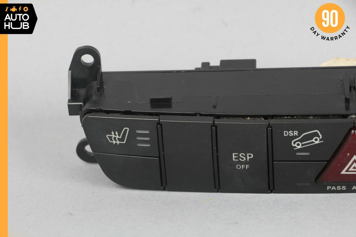 06-12 Mercedes W164 ML350 GL450 Dash Hazard Heated Seats ESP Control Panel OEM - photo 2