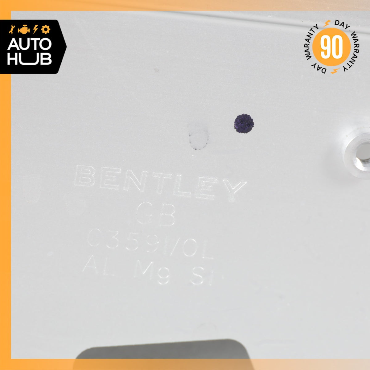 03-10 Bentley Continental GT Coupe Rear Left Quarter Window Glass 3W8845297D OEM - photo 9