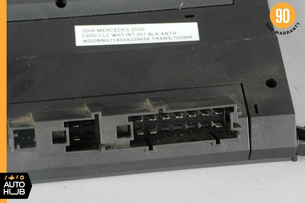 07-13 Mercedes W221 S550 S400 S350 Front Right Side Under Seat Control Unit OEM - photo 6