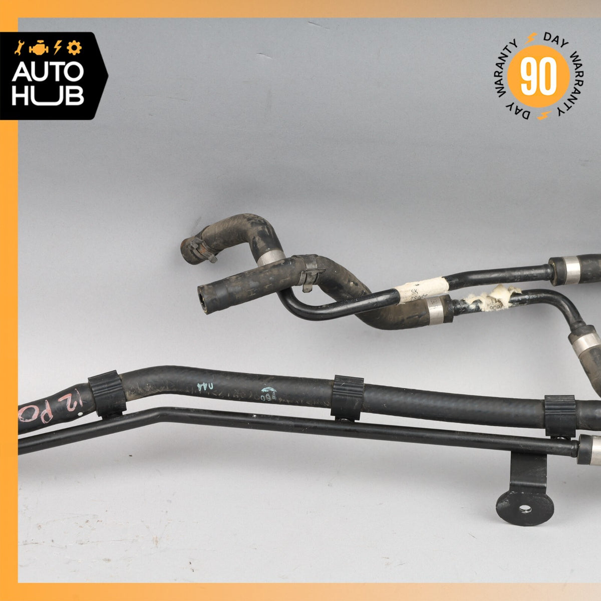 Porsche Cayenne Hybrid S 958 Engine Coolant Hose Pipe Line OEM - photo 3