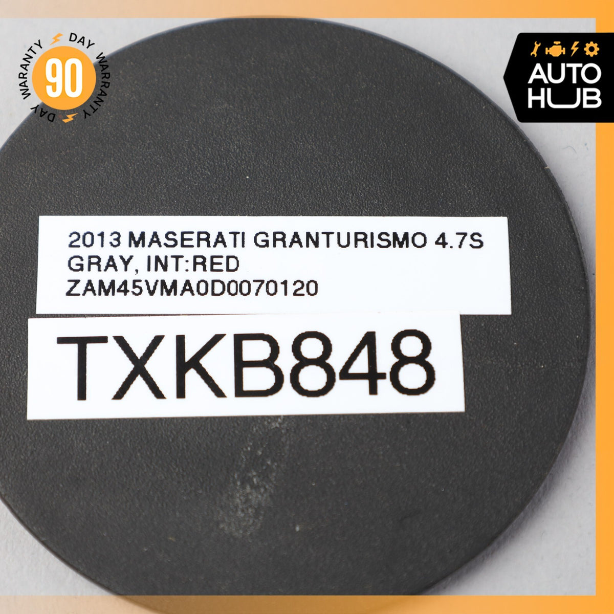 04-19 Maserati GranTurismo S M145 Cup Holder Trim Carpet 69620300 OEM - photo 6