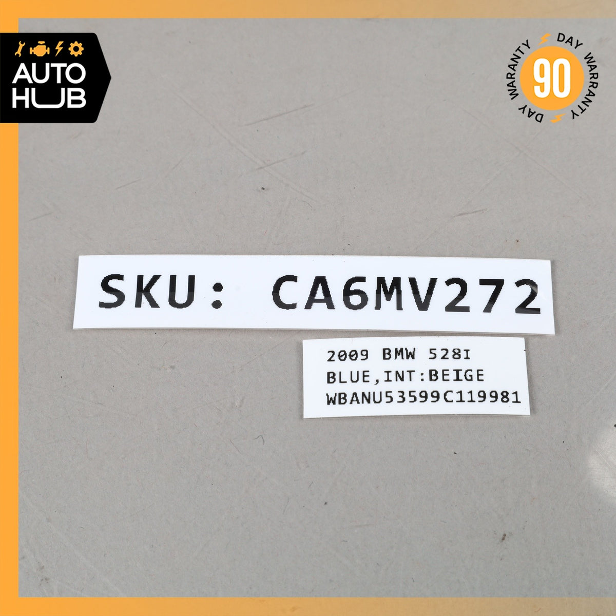 04-10 BMW E60 528i 645Ci Front Right Side Door Lock Latch Actuator OEM 78k - photo 12