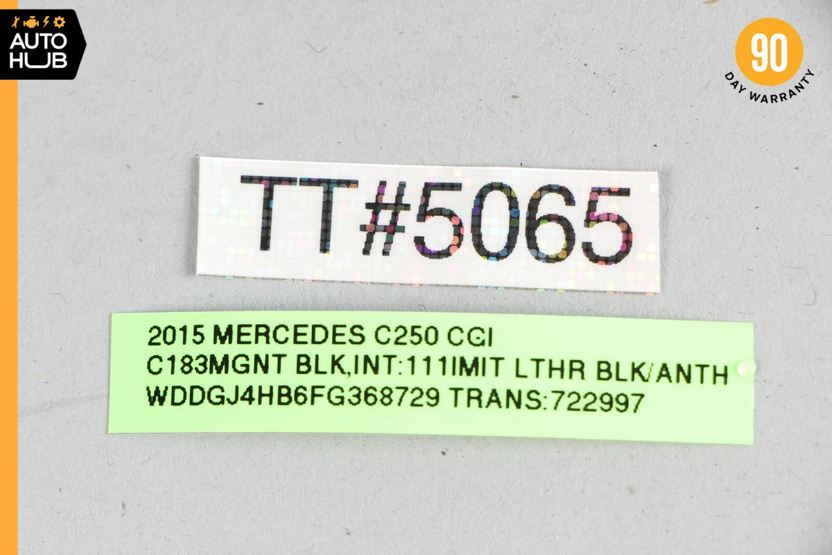 08-14 Mercedes W204 C250 C63 AMG Rear Trunk Tailgate Release Open Handle OEM 83k - photo 10