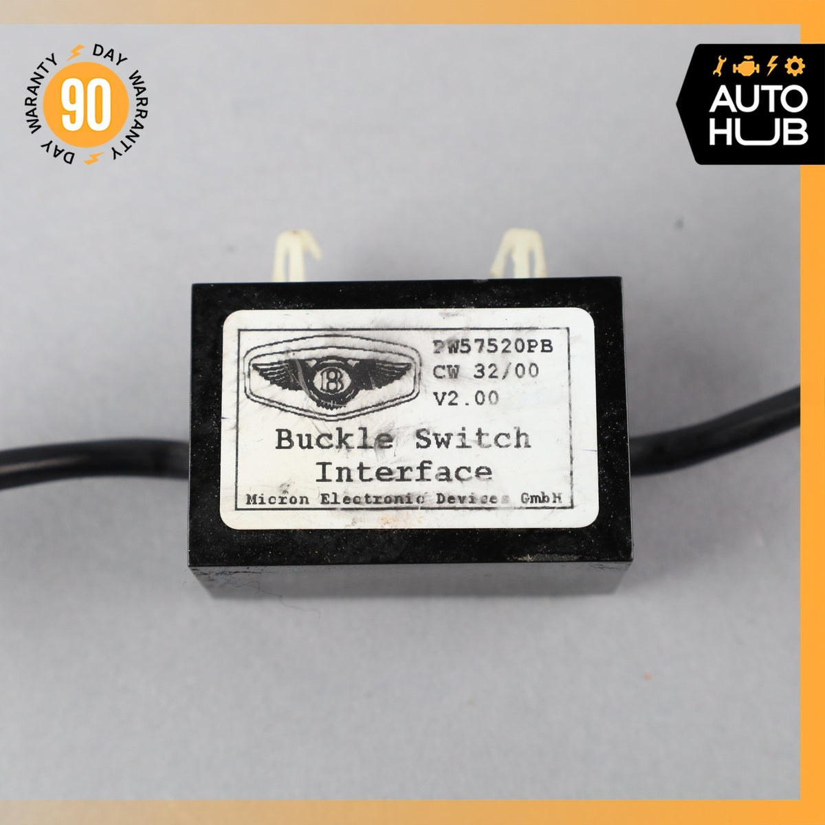 99-09 Bentley Arnage / Rolls Royce Silver Seraph Seatbelt Buckle Switch OEM 42k - photo 11