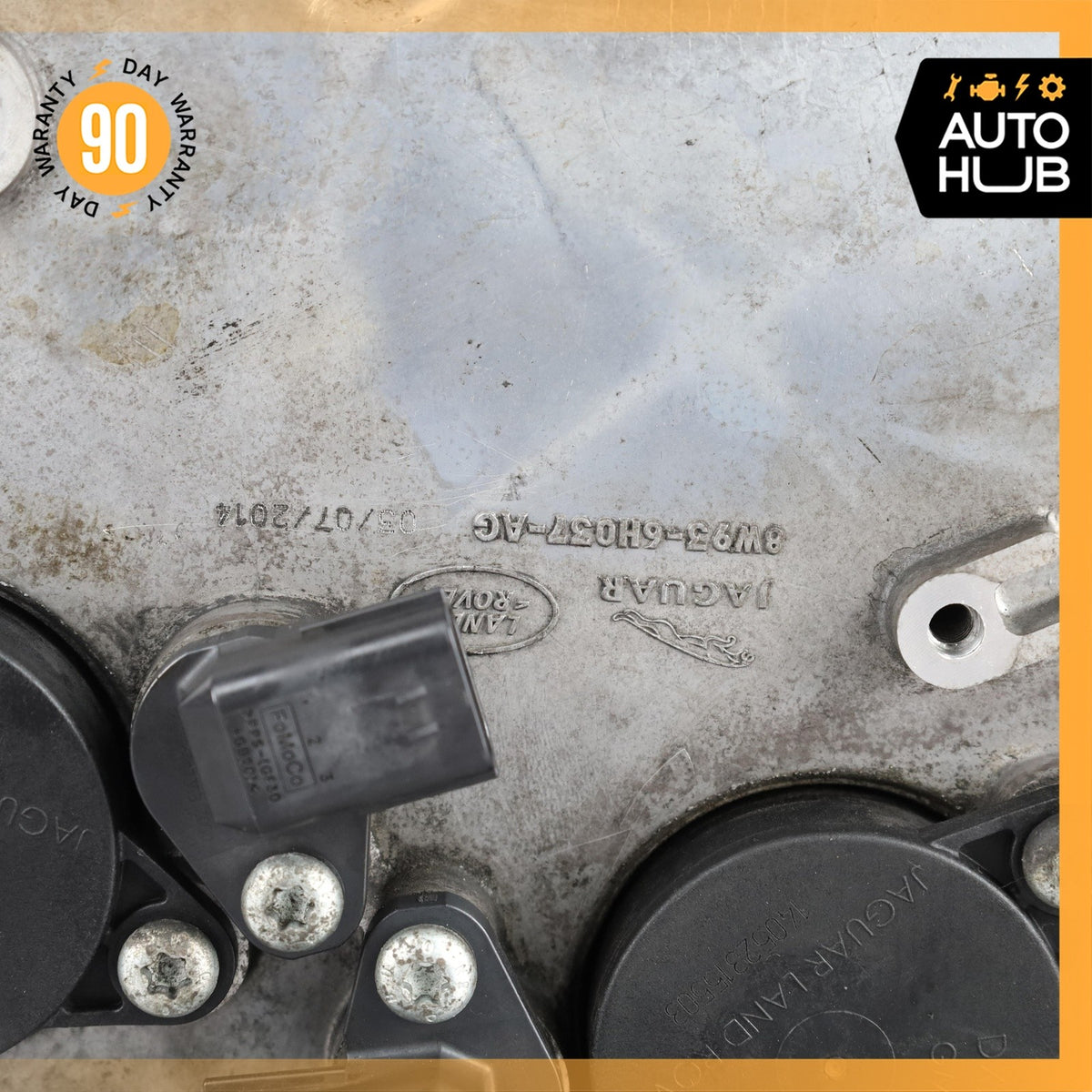 10-23 Range Rover L405 X152 F-Type XJ Left Side Engine Timing Chain Cover OEM - photo 8