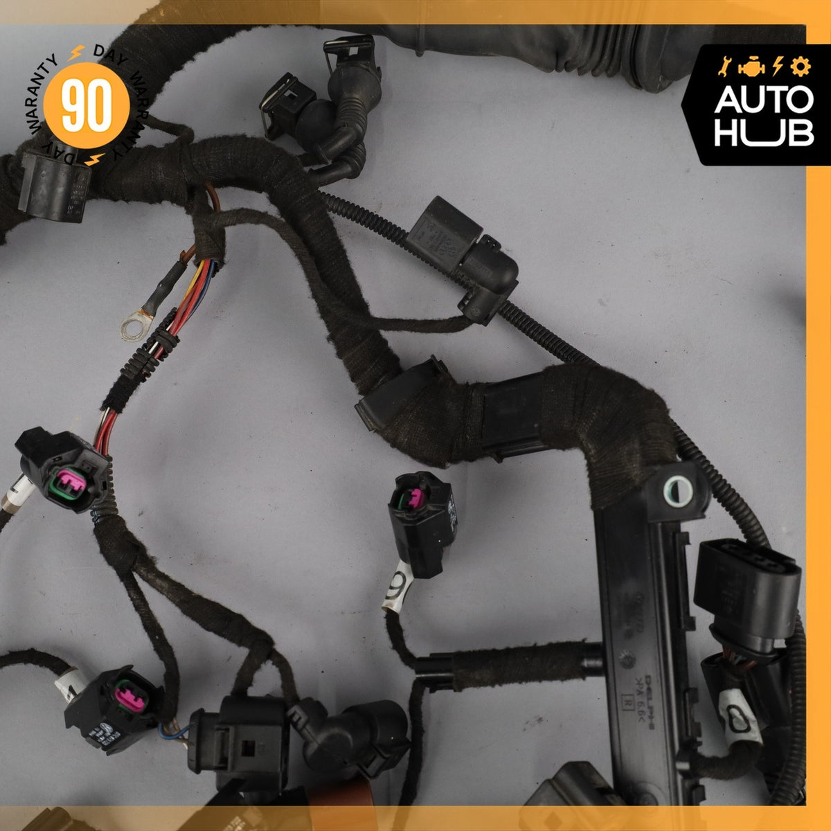 Bentley Continental Flying Spur 6.0L Engine Ignition Wire Cable Harness OEM 39k - photo 14