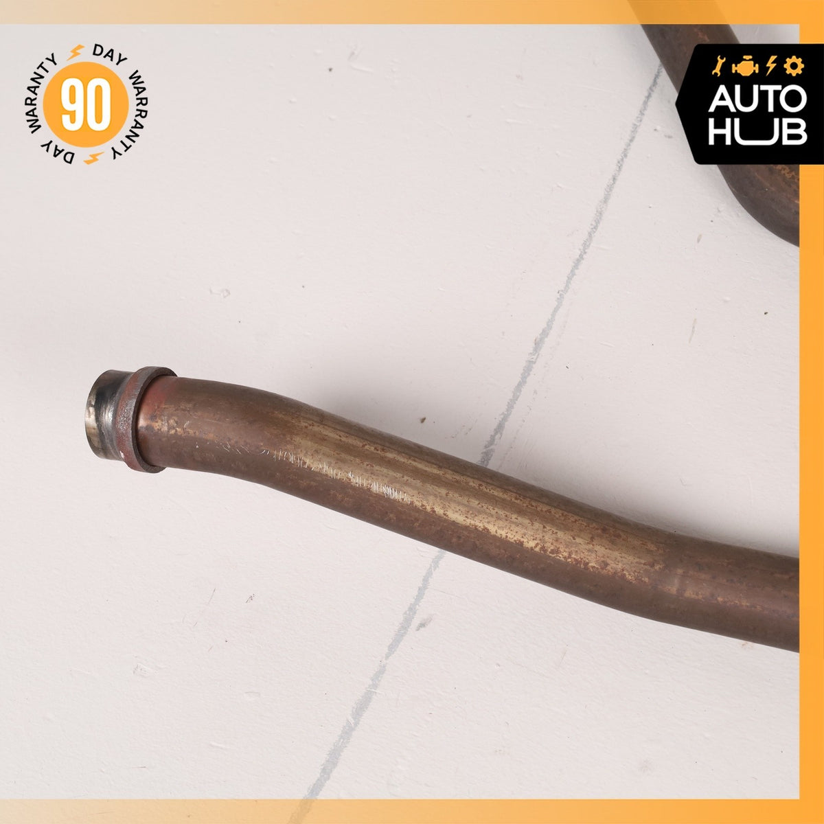 06-11 Mercedes W164 ML350 M272 Engine Left & Right Exhaust Downpipe Set OEM - photo 15