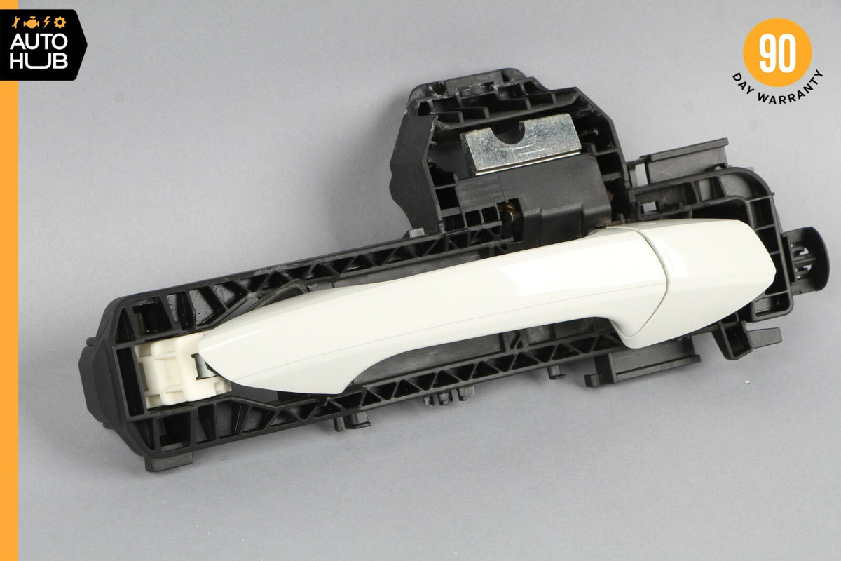 10-15 Mercedes X204 GLK350 GLK250 Front Right Side Exterior Door Handle White - photo 1