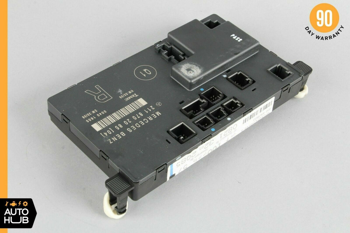 03-09 Mercedes W211 E350 E500 Front Right Passenger Door Control Module OEM - photo 3