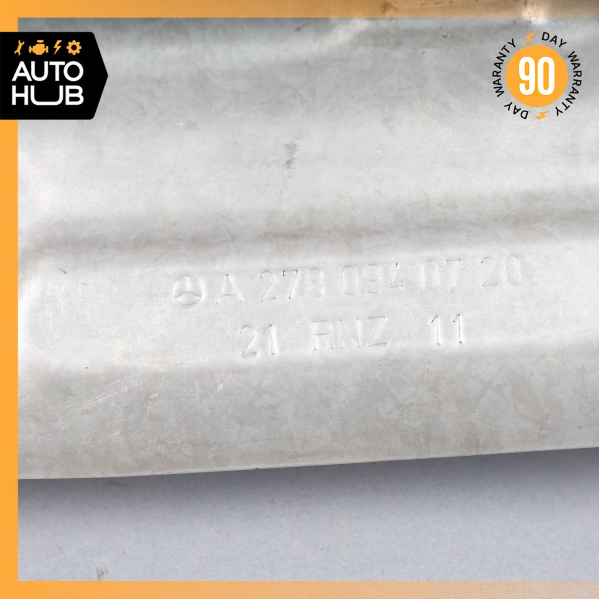 11-20 Mercedes W218 CLS550 E63 CL550 Right Side Heat Shield Plate 2780940720 OEM - photo 11