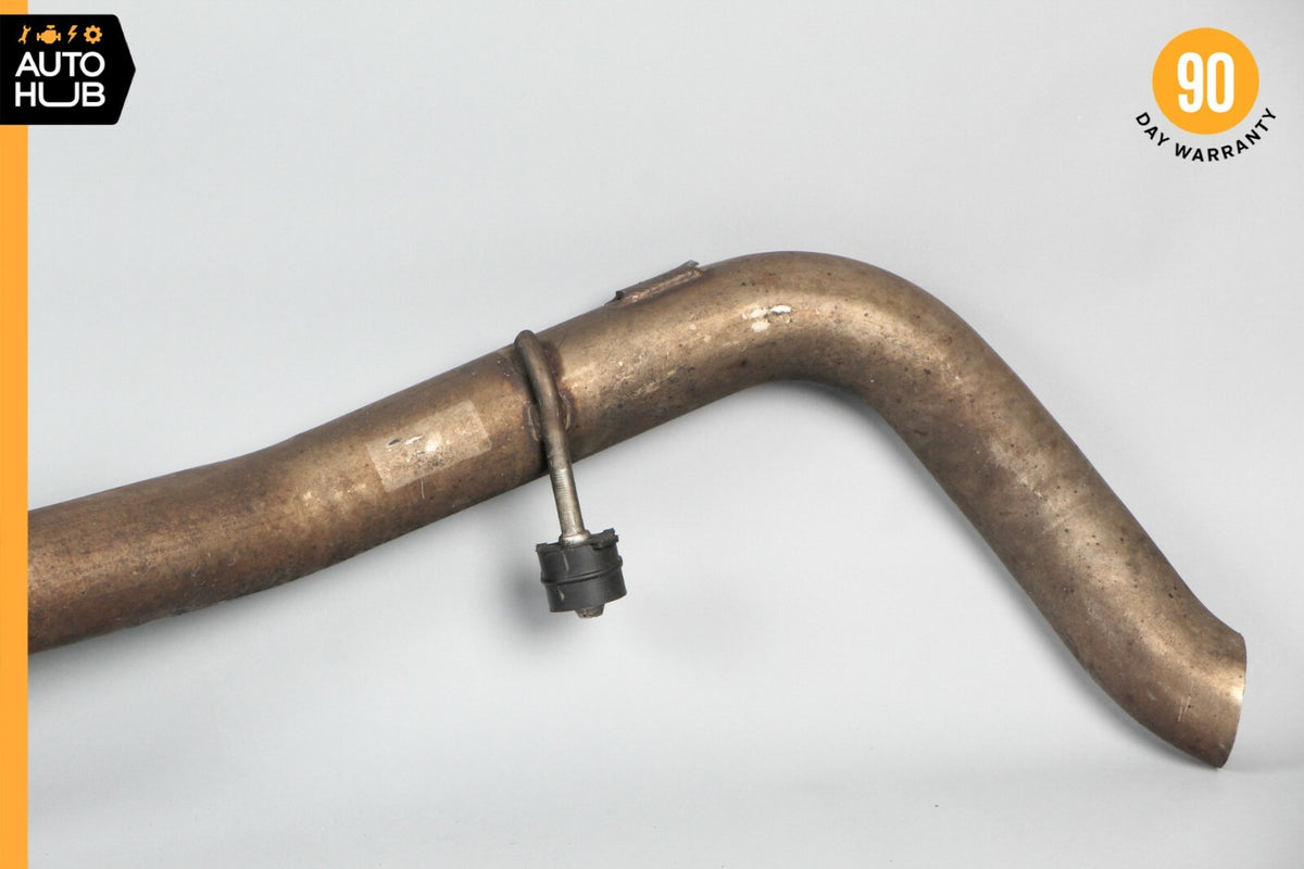 04-06 Mercedes W220 S55 AMG Exhaust Central Resonator Mid Pipe Silencer Set OEM - photo 5