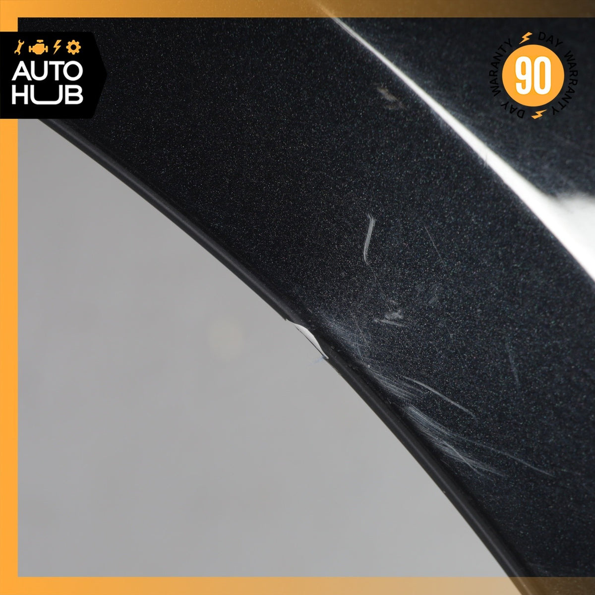 11-18 Audi D4 A8L S8 Right Passenger Side Fender Wing Panel Black OEM - photo 19