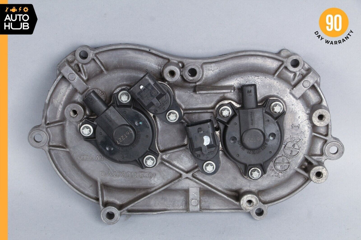Mercedes W221 S550 E350 Front Left Side Engine Timing Chain Cover Plate OEM - photo 3