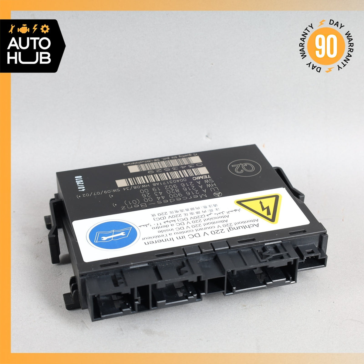 10-14 Mercedes W216 CL550 Front Left or Right Seat Contour Control Module OEM - photo 2