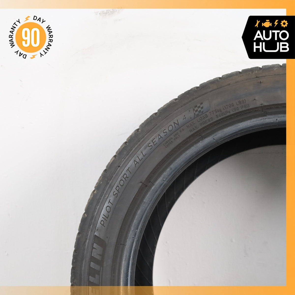 255/40ZR18 Michelin Pilot Sport All Season 4 255 40 18' 99Y XL 8.5/32" Tire - photo 9
