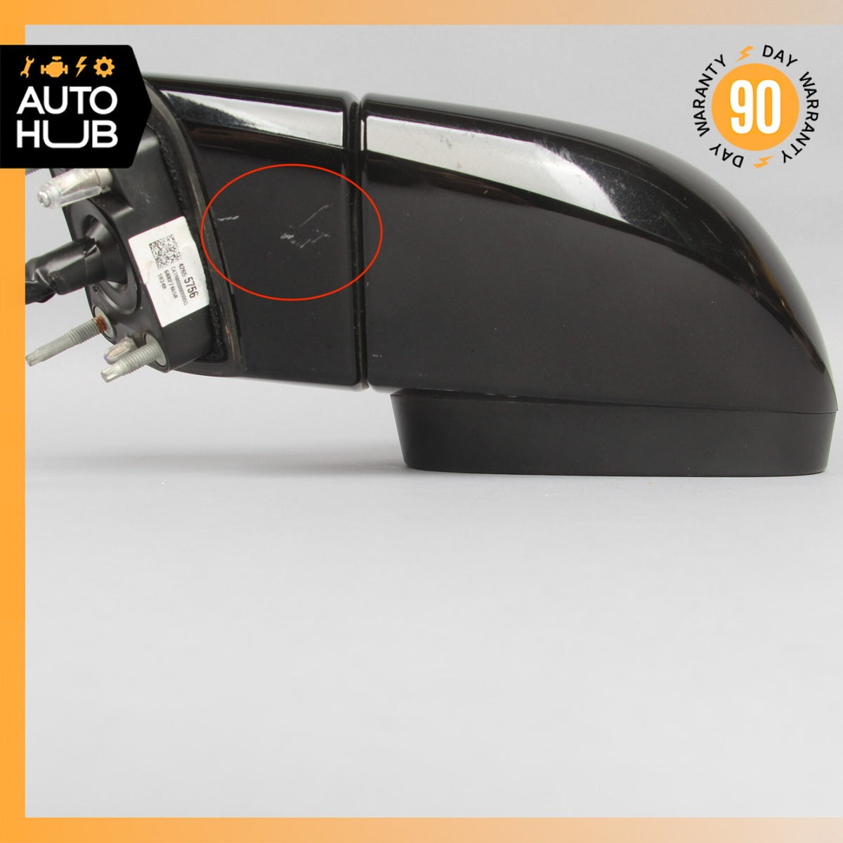 17-20 Chevrolet Trax Right Passenger Side Rear View Door Mirror Black OEM 31k - photo 8