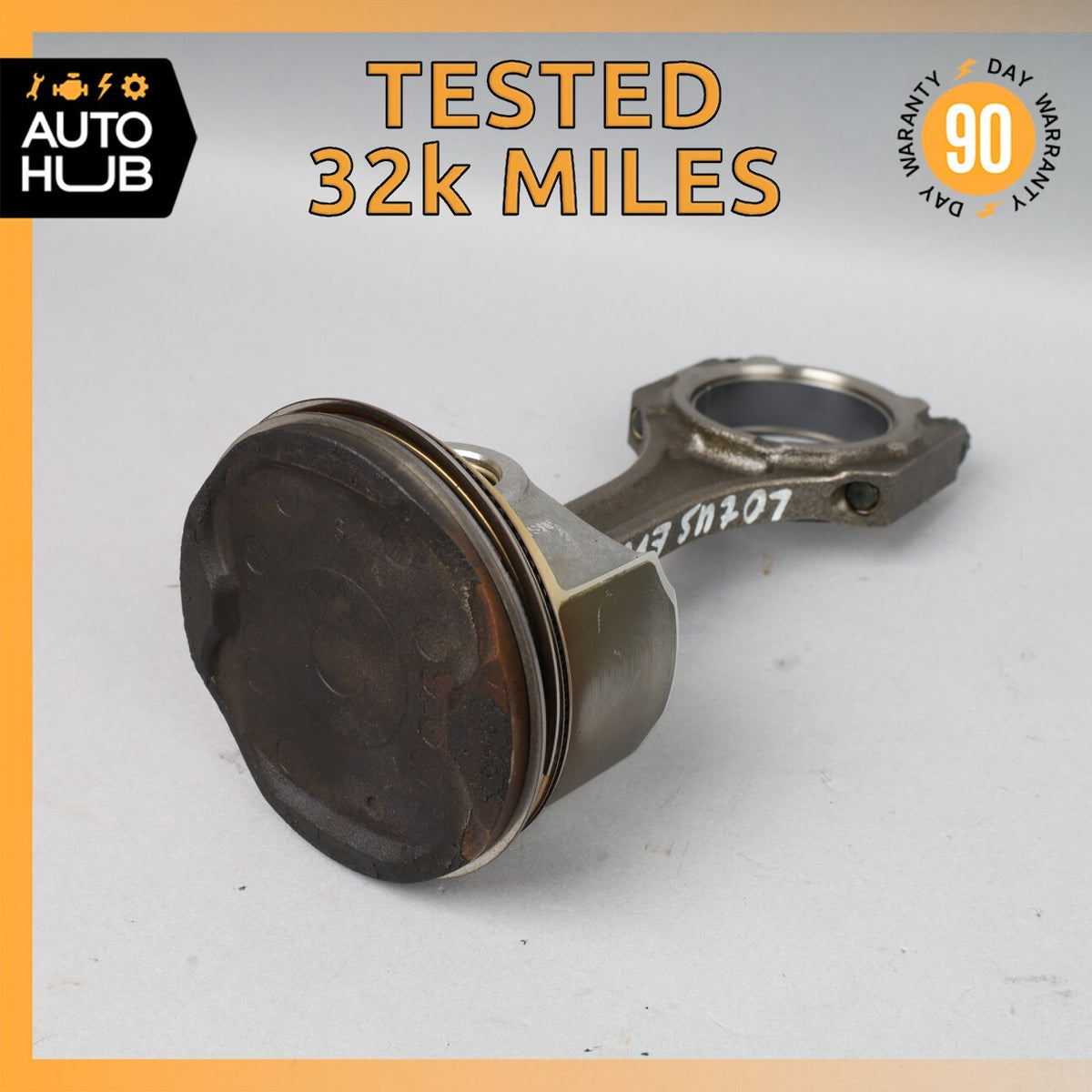 10-21 Lotus Evora 3.5L V6 Engine Piston Connecting Rod OEM 32k - photo 1